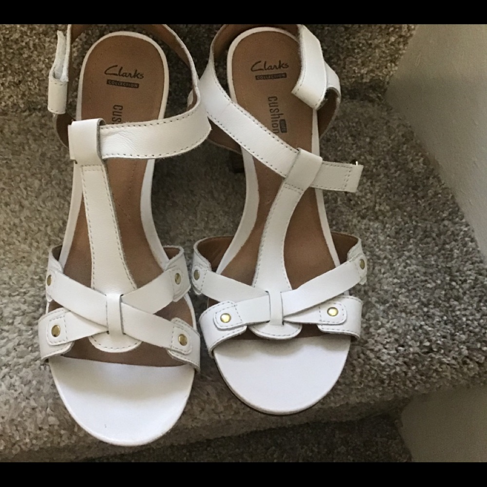 White Clark’s slippers for sale